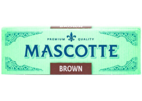 Бумага для самокруток Mascotte Unbleached Brown Regular