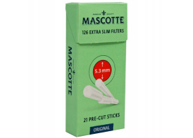 Фильтры для самокруток Mascotte Original Extra Slim Filters Sticks 126