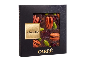 Горький шоколад ChocoMe «CARRÉ» 50F101, 50 гр.