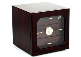 Хьюмидор Adorini Chianti medium - Deluxe на 100 сигар, черный 1413