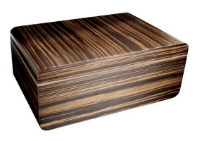 Хьюмидор Adorini Novara L - Deluxe на 150 сигар, эбеновый 6099