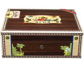 Хьюмидор Elie Bleu Alba Indian Rosewood на 75 сигар