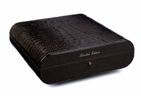 Хьюмидор Gentili Croco Black на 25 сигар Limited Edition SV20-Croco-Black