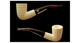 Курительная трубка Altinay Meerschaum Bent Dublin, без фильтра