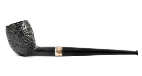 Курительная трубка Peterson Junior SandBlast - Silver Mounted Belge, без фильтра
