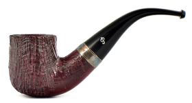Курительная трубка Peterson Christmas Pipe 2023 SandBlast 01, 9 мм.