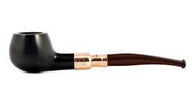 Курительная трубка Peterson Christmas Pipe 2024 Ebony 406, без фильтра