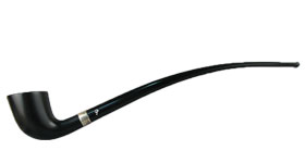 Курительная трубка Peterson Churchwarden - Ebony D6 Silver