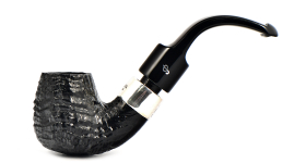 Курительная трубка Peterson De Luxe System SandBlast 20s P-Lip, 9 мм