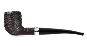 Курительная трубка Peterson Junior Rustic - Canted Billiard, без фильтра