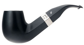 Курительная трубка Peterson Sherlock Holmes - Ebony - Milverton P-Lip 9 мм
