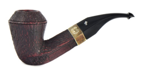 Курительная трубка Peterson Sherlock Holmes - Rustic - Hansom P-Lip, 9 мм