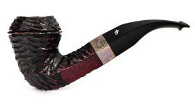 Курительная трубка Peterson Sherlock Holmes - Rustic - Hansom P-Lip, без фильтра