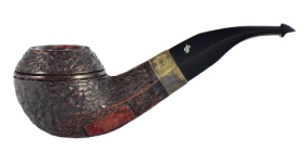Курительная трубка Peterson Sherlock Holmes - Rustic - Squire P-Lip, 9 мм