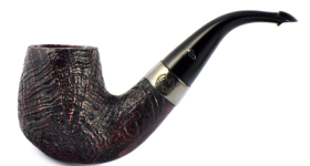 Курительная трубка Peterson Sherlock Holmes - Sandblast - Professor P-Lip, 9 мм