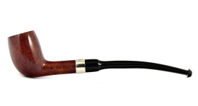 Курительная трубка Peterson Speciality Pipes - Belgique - Smooth Nickel Mounted, без фильтра