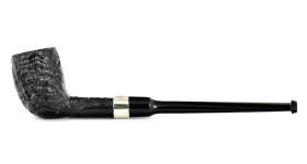 Курительная трубка Peterson Speciality Pipes - Belgique - SandBlast Nickel Mounted, без фильтра