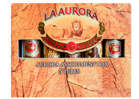 Подарочный набор сигар Lа Aurora Аssortment Box (Glass Tubes)