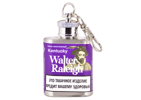 Нюхательный табак Walter Raleigh - Kentucky 10 гр. - металлическая фляга