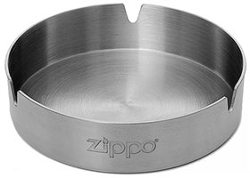 Пепельница серебристая Zippo