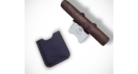 Подставка под сигару Burgundy Leather Cigar Stand (Бургунди)