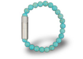 Пробойник-браслет для сигар Stainless steel 316L, Magnesite (Turquoise)
