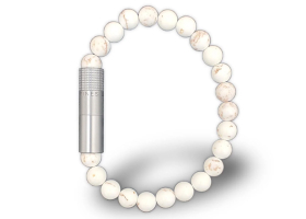 Пробойник-браслет для сигар Stainless steel 316L, Magnesite (White)
