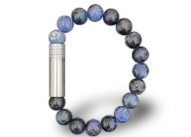 Пробойник-браслет для сигар Stainless steel 316L, Sodalite