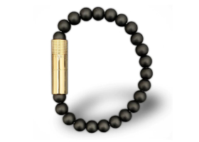 Пробойник-браслет для сигар Gold plated 18K, Onyx Matte