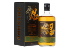 Виски Shinobu Lightly Peated Pure Malt 10 Years Old Mizunara Japanese Oak Finish, 0.7 л.