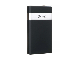 Зажигалка Caseti сигарная, турбо, черная CA396-1
