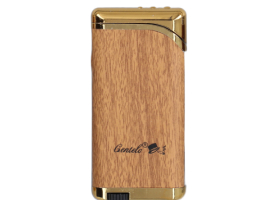 Зажигалка Gentelo Gold-Bright Wood 4-2500