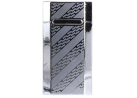 Зажигалка Gentelo Stripe/Bricks Silver 4-2445