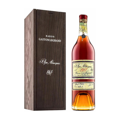 Арманьяк Baron G. Legrand 1967 Bas Armagnac, 0.7 л.