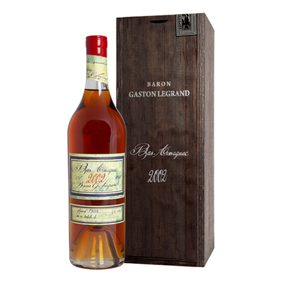 Арманьяк Baron G. Legrand 2002 Bas Armagnac, 0.7 л.