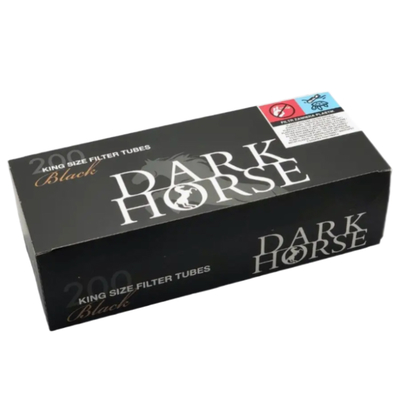 Сигаретные гильзы Dark Horse Black 200