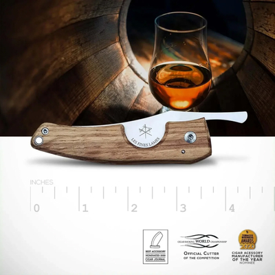 Сигарный нож Le Petit - Barrel - Cognac