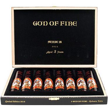 Сигары Arturo Fuente God of Fire Serie B Robusto Tubos