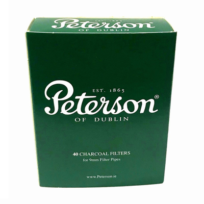 Фильтр для трубок Peterson Угольные 9мм., 40 шт.