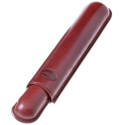 Чехол Jemar на 1 сигару, коричневый, 110-1 Brown