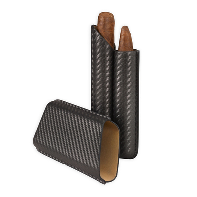 Футляр на 2 сигары Lotus LCC62-CF Carbon Fiber