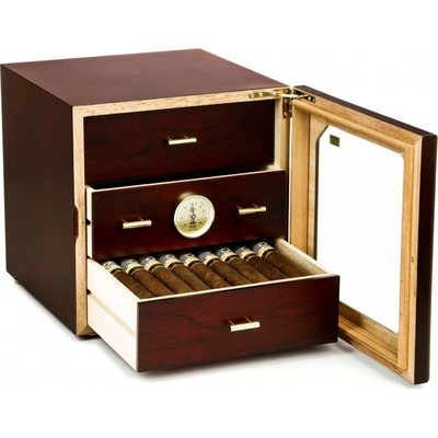 Хьюмидор Adorini Chianti medium - Deluxe на 100 сигар, черный 1413