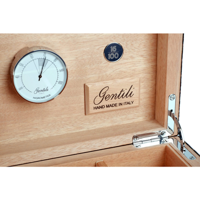 Хьюмидор Gentili Croco Brown на 25 сигар Limited Edition SV20-Croco-Dark