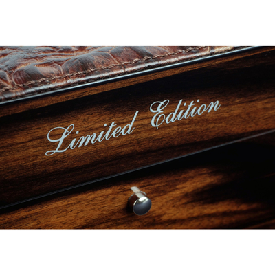 Хьюмидор Gentili Croco Brown на 25 сигар Limited Edition SV20-Croco-Dark