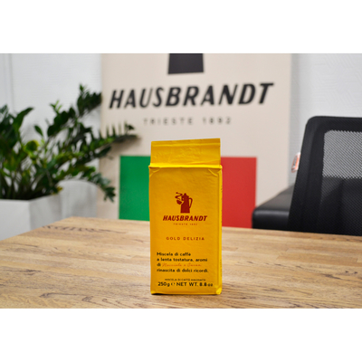 Итальянский кофе молотый Hausbrandt Gold Delizia, 250 гр.