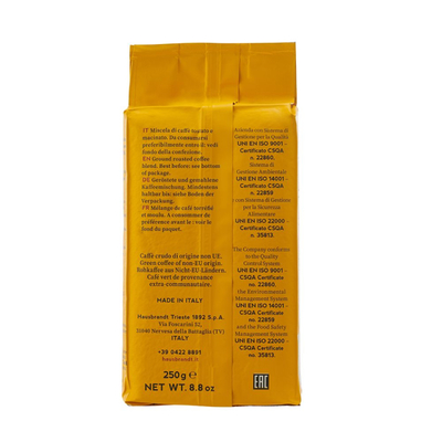 Итальянский кофе молотый Hausbrandt Gold Delizia, 250 гр.