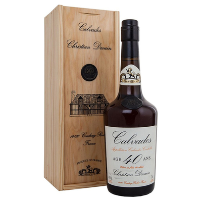 Кальвадос Christian Drouin Calvados 40 ans, 0.7 л.