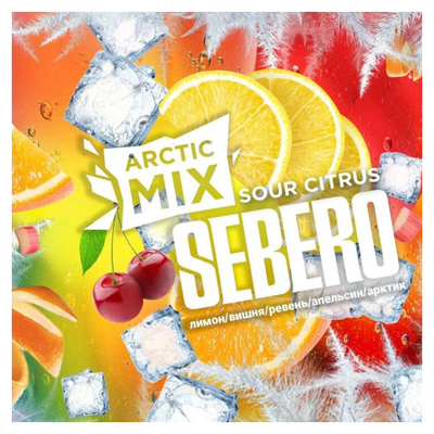 Кальянный табак Sebero Arctic Mix - Sour Citrus 60 гр.