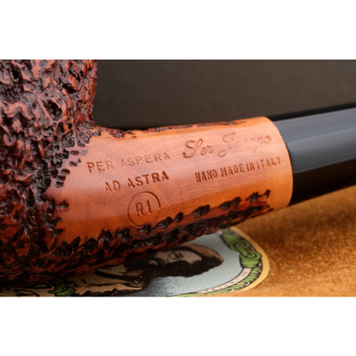 Курительная трубка SER JACOPO R1 Rustic, 9 мм S291-3