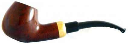 Курительная трубка Mr.Brog Бриар №124 Bent Army 9mm